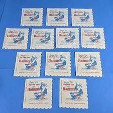 HAMM'S ENJOY THE BIG FRESH TASTE OF HAMM'S NAPKINS NOS LOT OF 12 NOS. picture