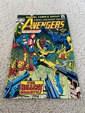 Avengers  144  VF  8.0  High Grade  1st Hellcat  Iron Man  Captain America picture