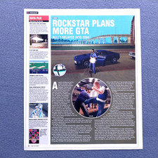 2005 Rockstar Plans More GTA Red Dead Bully Vintage Magazine Article Print Page picture