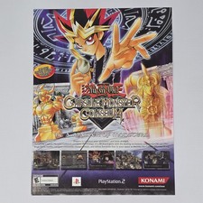 Yu-Gi-Oh Capsule Monster Coliseum PlayStation 2 PS2 Master Print Ad/Poster picture