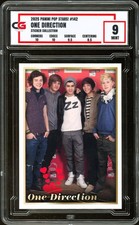 2025 Panini Pop Stars Sticker #142 One Direction ~ CG 9 MINT picture