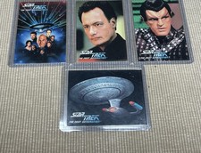 1994 SkyBox Star Trek U.S.S. Enterprise NCC-1701-D Waldenbooks Promo Insert Set picture