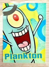 2009 Topps SpongeBob SquarePants Premiere Edition Plankton #7 Series 1 picture