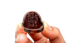 Maha kali yantra ring in antique copper finish blessed energized picture