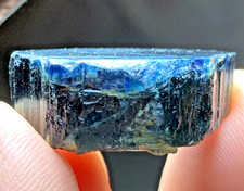 43Ct  natural blue cap tourmaline crystal Specimen from Afghanistan picture