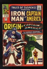 Tales Of Suspense #63 FN/VF 7.0 Iron Man Origin Captain America Marvel 1965 picture