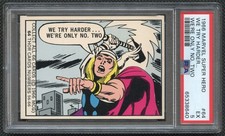 1966 Donruss Marvel Thor Rookie #64 PSA 5 White Arm Variant picture