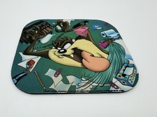 Vintage 1994 Warner Bros Looney Tunes Taz Computer Mouse Pad Excellent Condition picture