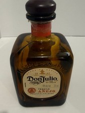 EMPTY Don Julio Anejo Tequila 375ml 40% ABV Amber Glass Bottle picture