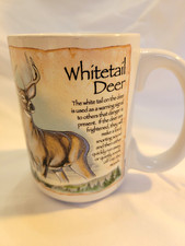 American Expedition White Tail Deer Mug Wildlife Diner Mug - Educational Wild picture
