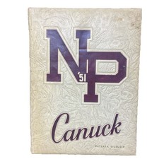 Vintage 1951 North Plainfield NJ Canuck Yearbook picture
