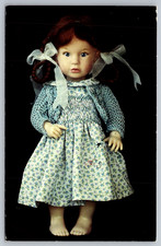 c1960s Margaret O'Brien Doll Pre-Release Announcement Postcard picture