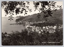 Vintage RPPC S. Margherita Ligure Italy Postcard Ligurian Coast Real Photo 4x6 picture