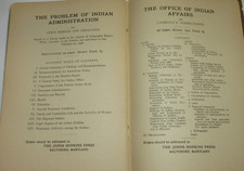 VTG 1928 BOOK PROBLEM OF INDIAN ADMINISTRATION SUMMARY, FINDINGS MERIAM REPORT picture