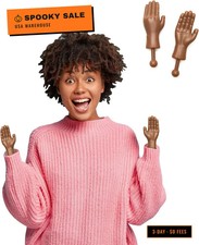 BigMouth Inc Tiny Hands Gag Gifts Baby Hands on a Stick - Fake Small for Costume picture