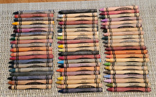 Vintage Lot Of 63 Binney & Smith Crayola Crayons Some RARE picture