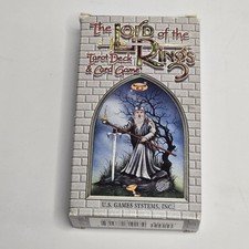 Vintage Lord of the Rings Tarot Deck / Card Game 1996 Complete Unused Unplayed picture