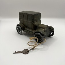 Banthrico 1927 Lincoln Brougham Coin Bank Citizens Bank Key picture