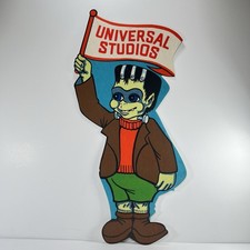 Vintage 1976 Universal Studios Baby Frankenstein Felt Pennant Lil Frankie RARE picture