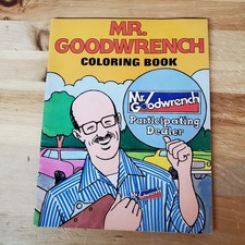 1977 GM MR. GOODWRENCH Coloring Book - Chevrolet Buick Pontiac GMC Olds Cadillac picture