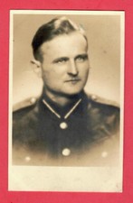 LATVIA RIGA SOLDIER VINTAGE PHOTO POSTCARD 9180 picture