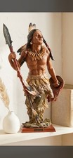 Native American Indian Warrior Figurine 