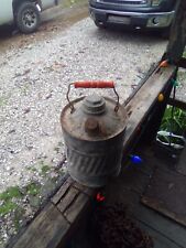 Vintage Galvanized One Gallon Gas Can picture