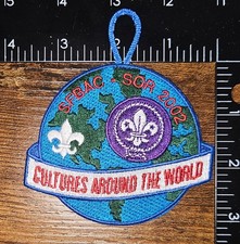 San Francisco Bay Area Council Cultures Around the World 2002 BSA Patch picture
