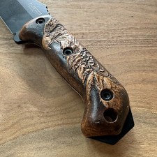 Eagle scales for Ka-Bar Becker bk-2 bk-7 bk-9 / custom scales / made in USA picture
