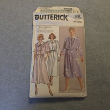Vintage Butterick #3753 Claudia Cooper Jean Nidetch Dress Size 14-16 - UNCUT picture