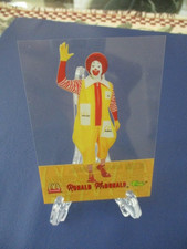 McDonald's 1996 Classic MC3 Ronald McDonald Acetate Card picture