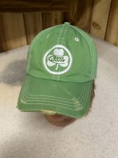 Green Bud Light Lucky You 2006 Hat St Patrick’s Day Marci Gras Vintage picture