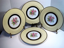 VTG Noritake Morimura Hand Painted Nippon Set Of 4 Dinner Plates 11
