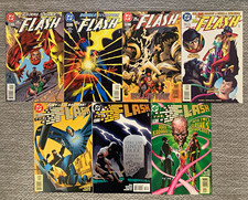 DC Comics Lot of THE FLASH #125 126 128 151 153 157 158 VF-VF+ Mark Waid  picture
