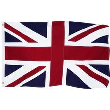 ROTERDON British Flag 3x5 FT Outdoor - Heavy Duty Cotton Union Jack England F... picture