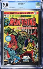 🦠 Man-Thing #19 CGC 9.8 WP Marvel 1975 Bronze Age Horror picture