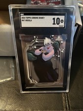 2024 Topps Chrome Disney Ursula #47 SGC 10 GEM picture