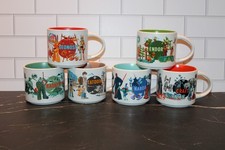 Starbucks Star Wars Discovery Series Mugs Set of 6 New in Box picture
