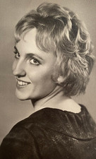 Beautiful girl portrait soviet life young woman ussr vintage photo picture