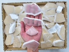 Ulexite TV Rock Slabs Optical Clear Crystals Television Stone Natural Spiritual picture