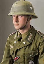 German  WW2  Photo -   Soldier In Africa picture
