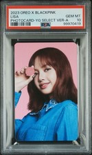 LISA 2023 OREO X BLACKPINK YG SELECT EXCLUSIVE VERSION A GEM MINT PSA 10 picture