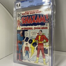 Shazam #1 (1973) DC Comics 1st Bronze Age Captain Marvel CGC 9.4🔑 picture
