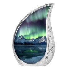 Sky Glows Urn - Tear Drop Urns For Ashes - Adult Urns For Men picture