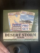 Factory Sealed 1991 Desert Storm Pro Set Wax Box 36 Packs 10 Cards Each 🏜 🇺🇸  picture