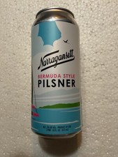 New 2025 Narragansett Brewery Bermuda Style Pilsner Beer Can Rhode Island picture