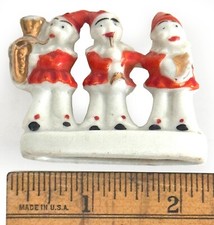 Vintage Trio of  3 Musical Pixies Ceramic 2