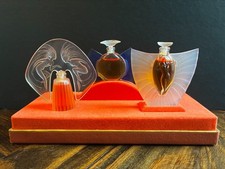 Lalique Les Introuvables Ultimate Collection Parfum Set 3×4.5ml FULL w/box  picture