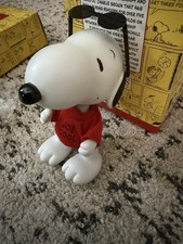 Joe Cool Jointed Porcelain Peanuts Gallery Collection Hallmark FIRST EDITION picture