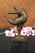 Contemporary Abstract Bronze Figures `Milo` Sculpture Chubby Lady Statue Decore picture